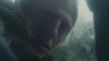 Movie still from “Bicep - Aura” (2017), directed by Matilda Finn – Extreme Close Up shot, Low angle