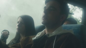 Movie still from “Bicep - Aura” (2017), directed by Matilda Finn – Close Up shot, Low angle