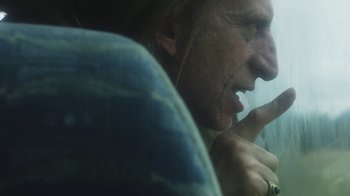 Movie still from “Bicep - Aura” (2017), directed by Matilda Finn – Extreme Close Up shot, Low angle