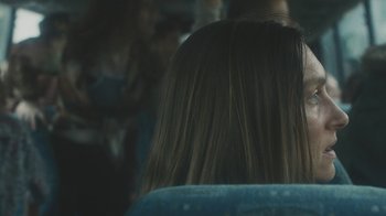 Movie still from “Bicep - Aura” (2017), directed by Matilda Finn – Extreme Close Up shot, Over the shoulder angle