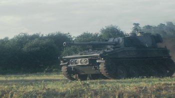 Movie still from “Bicep - Aura” (2017), directed by Matilda Finn – Extreme Wide shot, Low angle