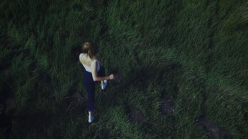 Movie still from “Bicep - Aura” (2017), directed by Matilda Finn – Medium shot, Overhead angle