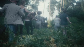 Movie still from “Bicep - Aura” (2017), directed by Matilda Finn – Extreme Wide shot, High angle