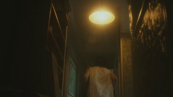 Movie still from “Bicep - Aura” (2017), directed by Matilda Finn – Medium shot, Low angle