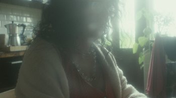 Movie still from “Bicep - Aura” (2017), directed by Matilda Finn – Extreme Close Up shot, Low angle