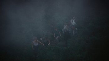 Movie still from “Bicep - Aura” (2017), directed by Matilda Finn – Extreme Wide shot, High angle