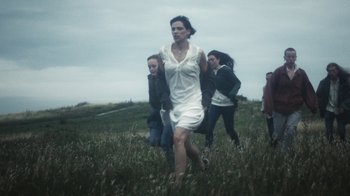 Movie still from “Bicep - Aura” (2017), directed by Matilda Finn – Wide shot, High angle