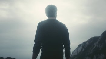 Movie still from “Bicep - Aura” (2017), directed by Matilda Finn – Medium shot, Low angle