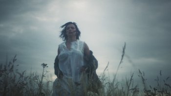 Movie still from “Bicep - Aura” (2017), directed by Matilda Finn – Wide shot, Low angle