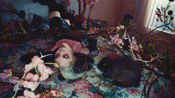 Movie still from “Alice Glass - Without Love” (2017), directed by Floria Sigismondi – Medium shot, High angle