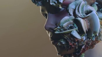 Movie still from “Alice Glass - Without Love” (2017), directed by Floria Sigismondi – Extreme Close Up shot, Low angle