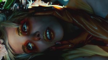 Movie still from “Alice Glass - Without Love” (2017), directed by Floria Sigismondi – Extreme Close Up shot, Low angle