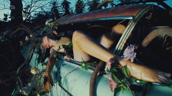 Movie still from “Alice Glass - Without Love” (2017), directed by Floria Sigismondi – Wide shot, High angle