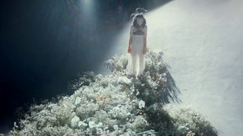 Movie still from “Alice Glass - Without Love” (2017), directed by Floria Sigismondi – Wide shot, Overhead angle