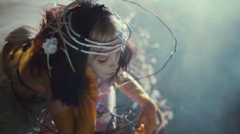 Movie still from “Alice Glass - Without Love” (2017), directed by Floria Sigismondi – Close Up shot, Low angle