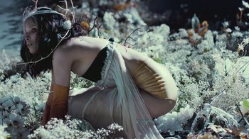 Movie still from “Alice Glass - Without Love” (2017), directed by Floria Sigismondi – Medium shot, Overhead angle