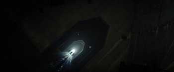 Movie still from “alt-J - Deadcrush” (2017), directed by Young Replicant – Extreme Wide shot, Overhead angle