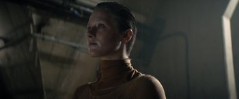 Movie still from “alt-J - Deadcrush” (2017), directed by Young Replicant – Close Up shot, Low angle