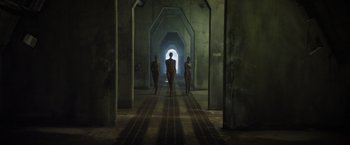 Movie still from “alt-J - Deadcrush” (2017), directed by Young Replicant – Wide shot, Low angle