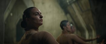 Movie still from “alt-J - Deadcrush” (2017), directed by Young Replicant – Close Up shot, Low angle