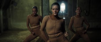 Movie still from “alt-J - Deadcrush” (2017), directed by Young Replicant – Medium shot, Low angle