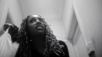 Movie still from “Danny Brown - Lost” (2017), directed by Matilda Finn – Close Up shot, Low angle