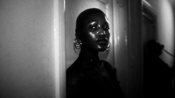 Movie still from “Danny Brown - Lost” (2017), directed by Matilda Finn – Close Up shot, Low angle