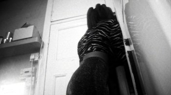 Movie still from “Danny Brown - Lost” (2017), directed by Matilda Finn – Medium shot, Overhead angle