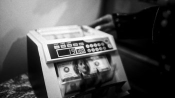 Movie still from “Danny Brown - Lost” (2017), directed by Matilda Finn – Extreme Close Up shot, Low angle