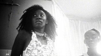 Movie still from “Danny Brown - Lost” (2017), directed by Matilda Finn – Close Up shot, Low angle