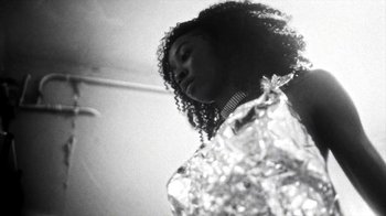 Movie still from “Danny Brown - Lost” (2017), directed by Matilda Finn – Close Up shot, Low angle