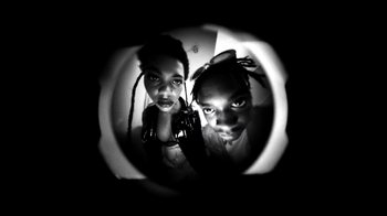 Movie still from “Danny Brown - Lost” (2017), directed by Matilda Finn – Extreme Close Up shot, Overhead angle