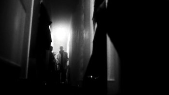 Movie still from “Danny Brown - Lost” (2017), directed by Matilda Finn – Medium shot, Low angle