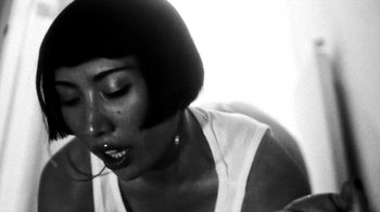 Movie still from “Danny Brown - Lost” (2017), directed by Matilda Finn – Close Up shot, Low angle