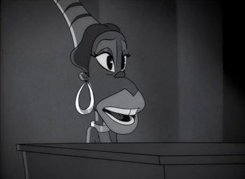 Movie still from “JAY-Z - The Story of O.J.” (2017), directed by Mark Romanek – Close Up shot, Low angle