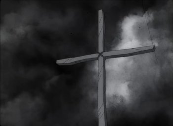 Movie still from “JAY-Z - The Story of O.J.” (2017), directed by Mark Romanek – Extreme Close Up shot, Low angle