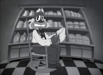 Movie still from “JAY-Z - The Story of O.J.” (2017), directed by Mark Romanek – Medium shot, High angle