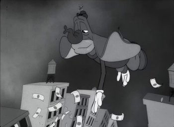 Movie still from “JAY-Z - The Story of O.J.” (2017), directed by Mark Romanek – Wide shot, Low angle