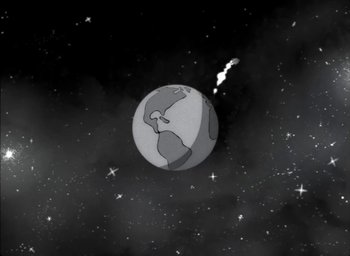 Movie still from “JAY-Z - The Story of O.J.” (2017), directed by Mark Romanek – Extreme Wide shot, High angle