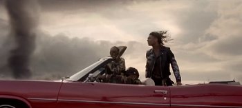 Movie still from “Mike WiLL Made-It - Perfect Pint” (2017), directed by Nabil Elderkin – Medium shot, Low angle