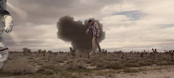 Movie still from “Mike WiLL Made-It - Perfect Pint” (2017), directed by Nabil Elderkin – Extreme Wide shot, Low angle