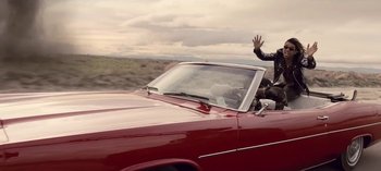 Movie still from “Mike WiLL Made-It - Perfect Pint” (2017), directed by Nabil Elderkin – Wide shot, High angle