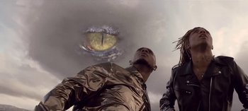 Movie still from “Mike WiLL Made-It - Perfect Pint” (2017), directed by Nabil Elderkin – Extreme Close Up shot, Low angle