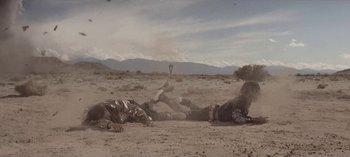 Movie still from “Mike WiLL Made-It - Perfect Pint” (2017), directed by Nabil Elderkin – Wide shot, Overhead angle