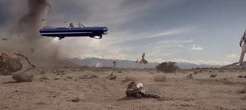 Movie still from “Mike WiLL Made-It - Perfect Pint” (2017), directed by Nabil Elderkin – Extreme Wide shot, Low angle