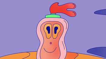 Movie still from “Mr Jukes - Grant Green” (2017), directed by Parallel Teeth – Close Up shot, Overhead angle