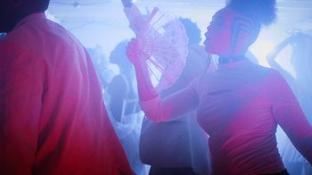 Movie still from “Obongjayar - Endless” (2017), directed by Matilda Finn – Medium shot, Low angle