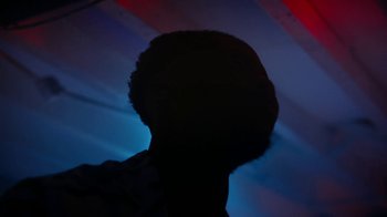 Movie still from “Obongjayar - Endless” (2017), directed by Matilda Finn – Extreme Close Up shot, Low angle