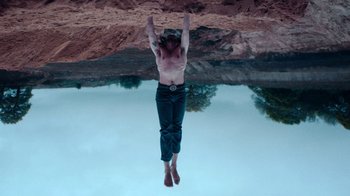 Movie still from “Obongjayar - Endless” (2017), directed by Matilda Finn – Wide shot, Overhead angle