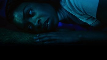 Movie still from “Obongjayar - Endless” (2017), directed by Matilda Finn – Close Up shot, Overhead angle